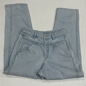 Liz Wear Ultimate Vintage 80’s Mom Lightwash Denim Jeans, High Waist, 12 Petite